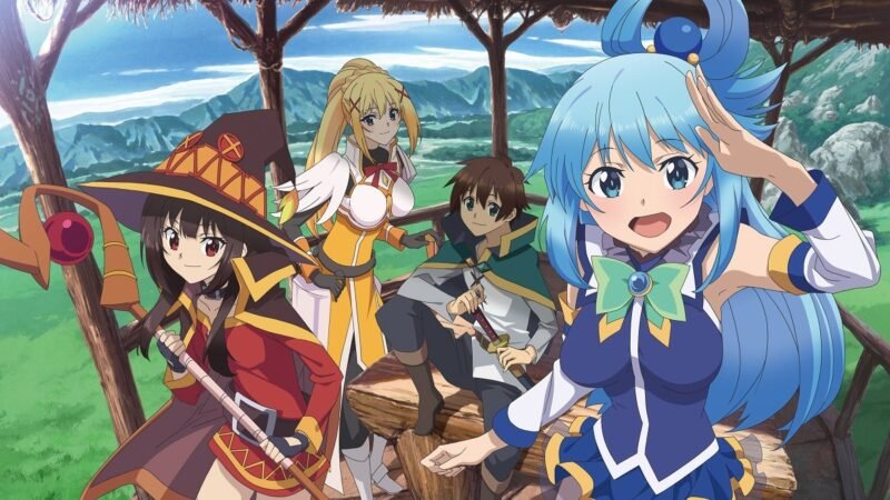 Konosuba o melhor anime de comédia Isekai